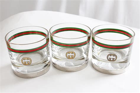 Gucci drinking glasses